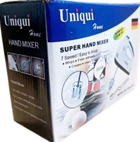 همزن دستی یونیک Uniqui مدل M-N-2024، 7 سرعته، 500 وات