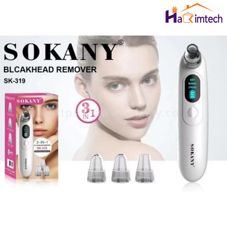 دستگاه پاککننده جوشسرسیاه سوکانی مدل SK-319 سهکاره شارژی