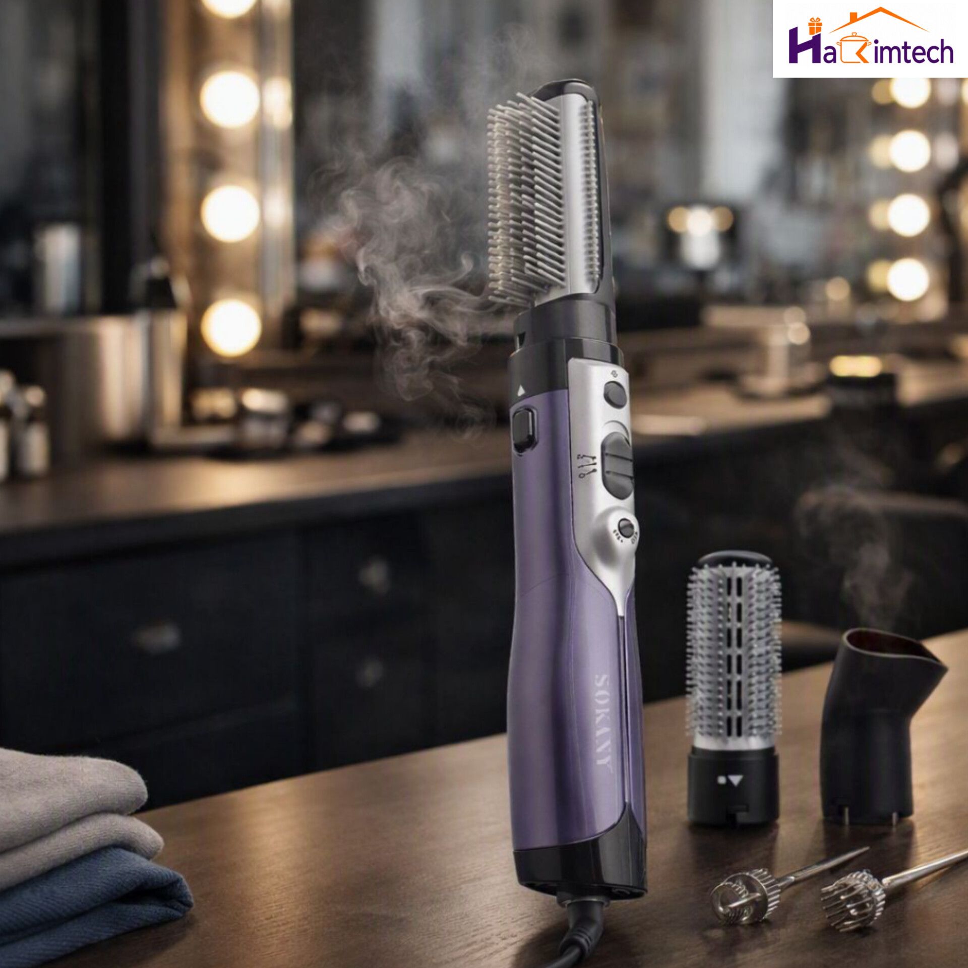 برس حرارتی سرامیکی سوکانی مدل HB-841-2 توان ۱۰۰۰ وات
