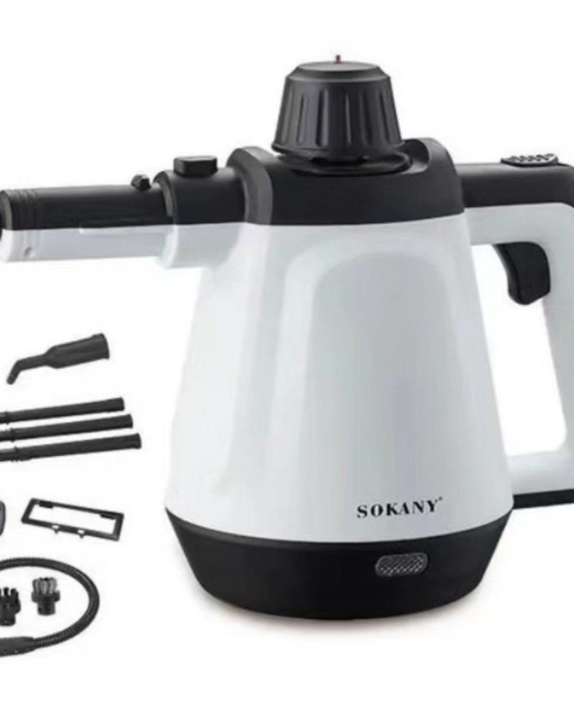 بخارشوی دستی سوکانی مدل SK-11047 با ملحقات کامل توان 1200 وات