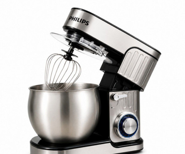 همزن پایهدار فیلیپس مدل NJC-1200 با کاسه استیل 8 لیتری