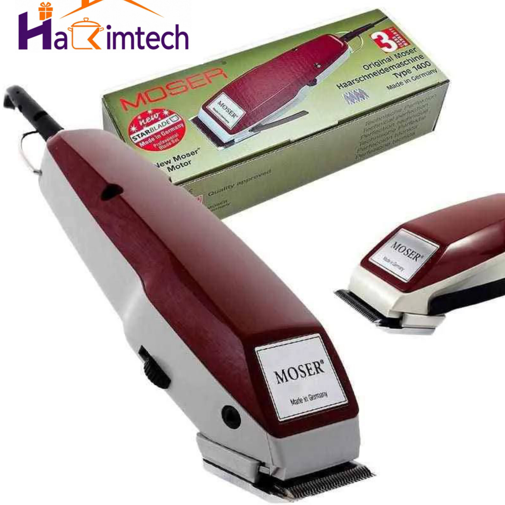 ماشین اصلاح سیمی موزر مدل Type 1400 اورجینال ساخت آلمان