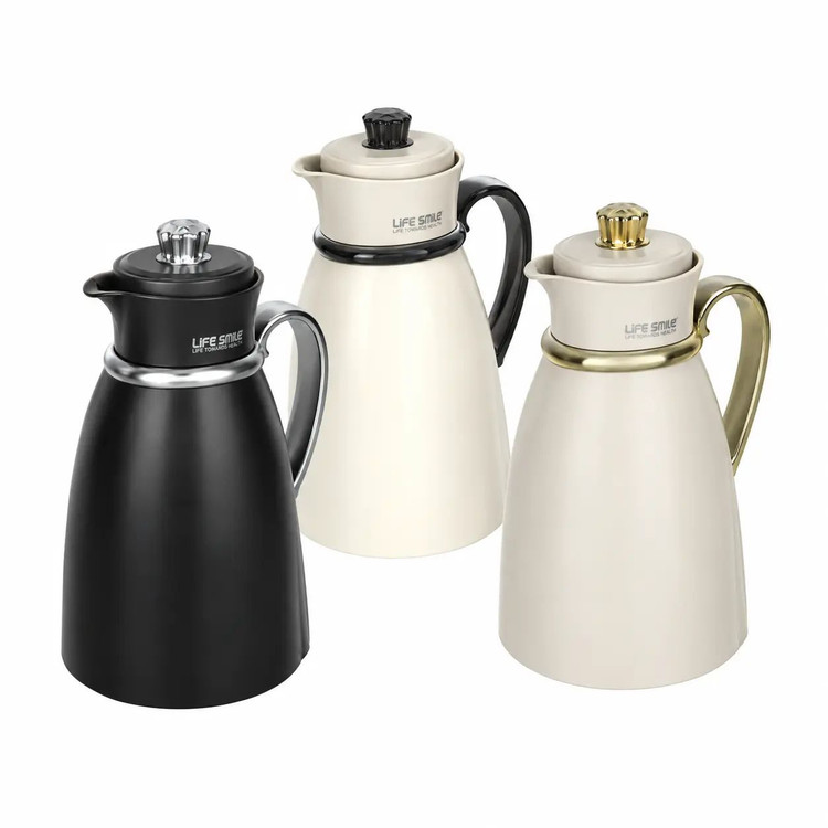 فلاسک چای و قهوه لایف اسمایل یک لیتری مدل FK-5-1000