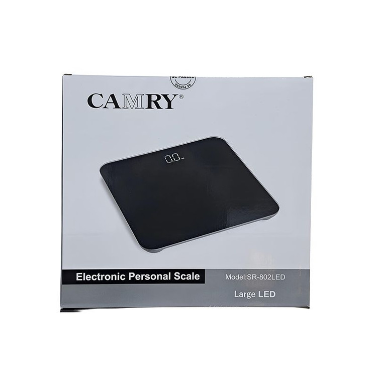 ترازوی دیجیتال وزن بدن کمری CAMRY مدل SR-802LED با صفحه LED بزرگ